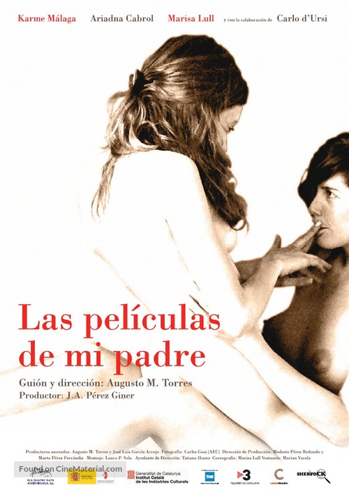 Les pel&middot;l&iacute;cules del meu pare - Spanish Movie Poster