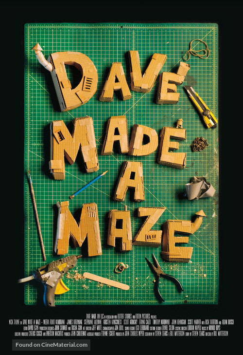 Dave Made a Maze - Movie Poster