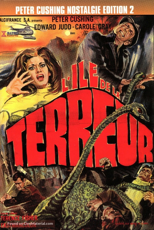 Island of Terror - French DVD movie cover