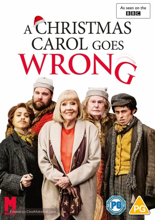 A Christmas Carol Goes Wrong - British Movie Cover