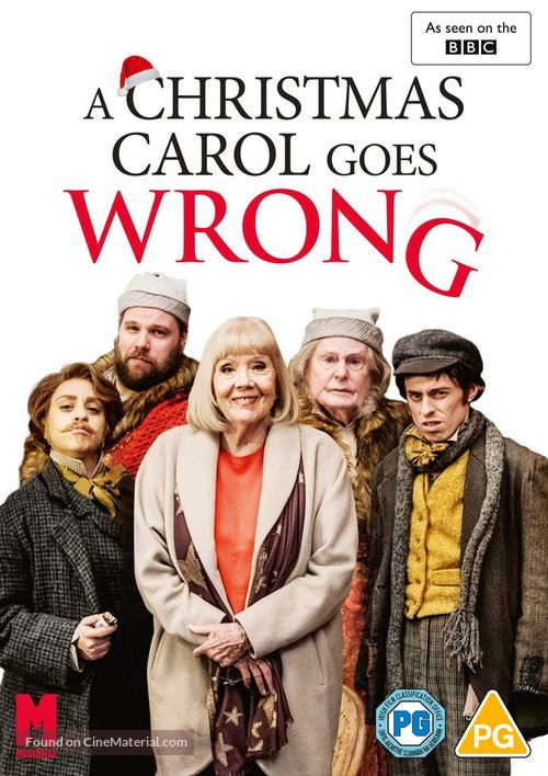 A Christmas Carol Goes Wrong - British Movie Cover