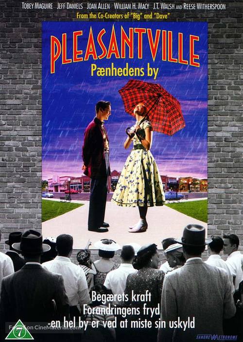Pleasantville - Danish DVD movie cover