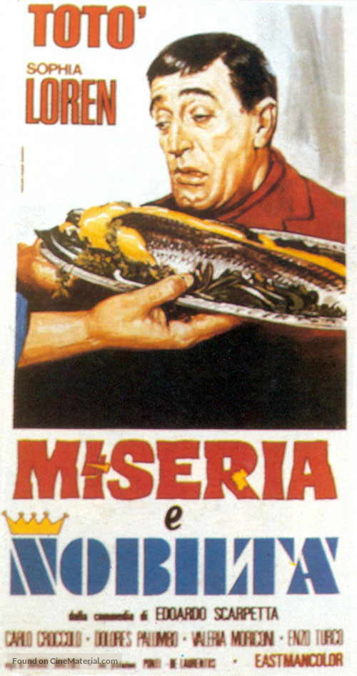 Miseria e nobilt&agrave; - Italian Movie Poster