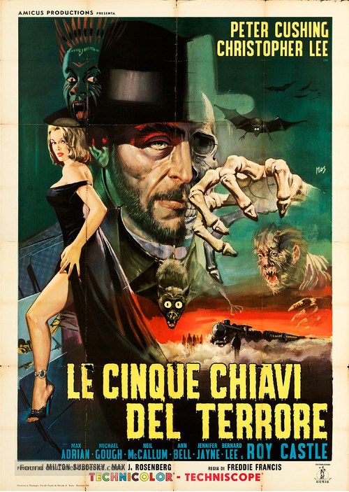 Dr. Terror&#039;s House of Horrors - Italian Movie Poster