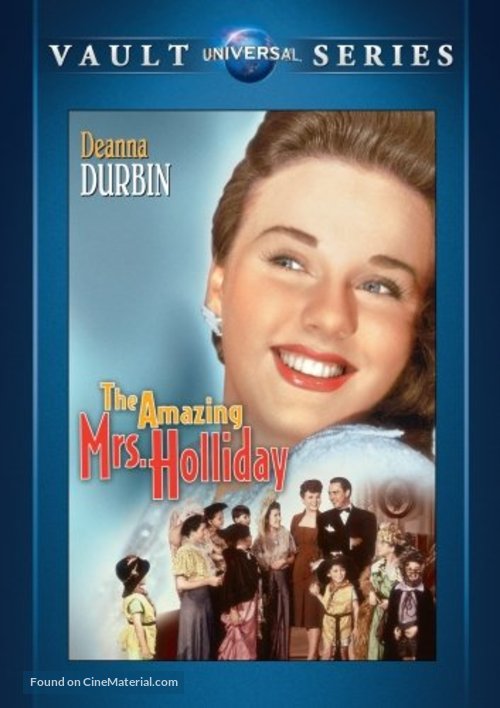 The Amazing Mrs. Holliday - DVD movie cover