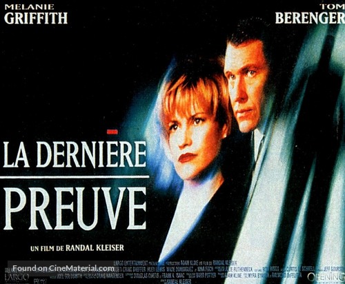 Shadow of Doubt - French Movie Poster