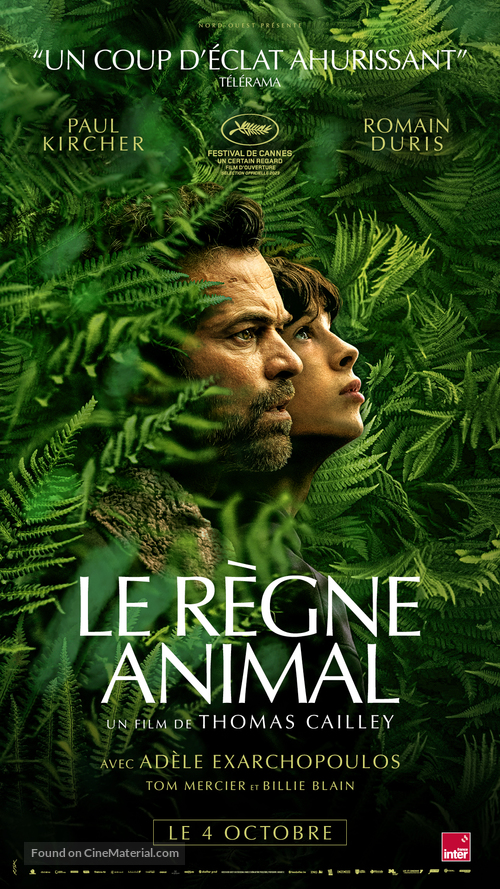 Le r&egrave;gne animal - French Movie Poster