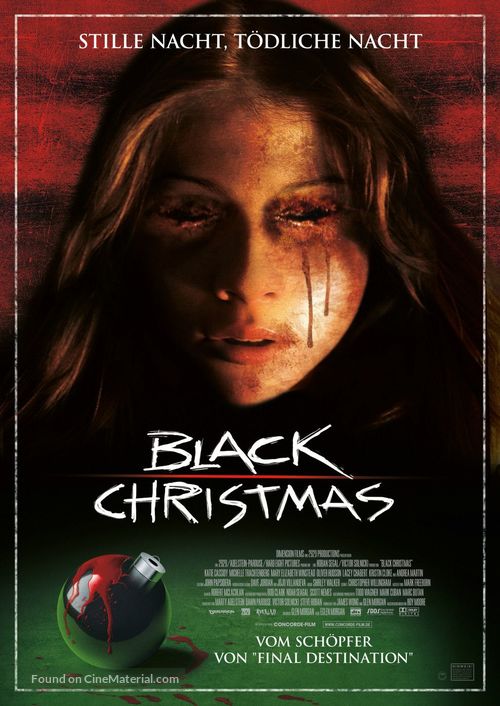 Black Christmas - German Movie Poster