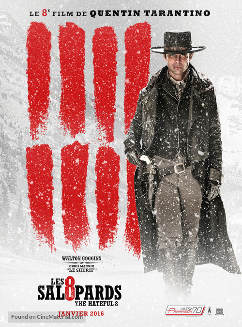 The Hateful Eight - French Movie Poster