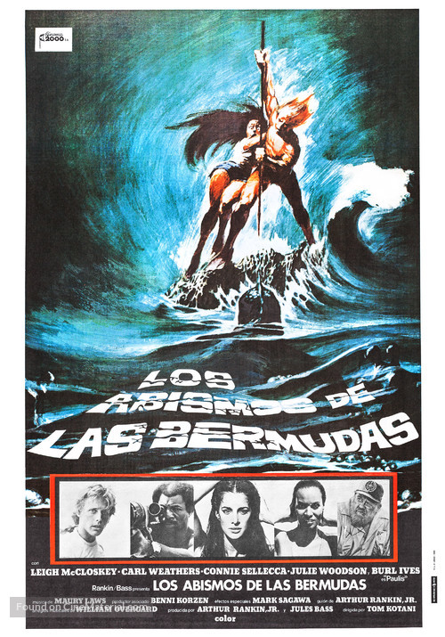 The Bermuda Depths - Spanish Movie Poster