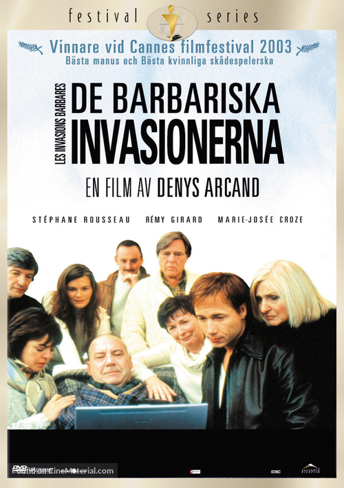 Invasions barbares, Les - Swedish Movie Cover