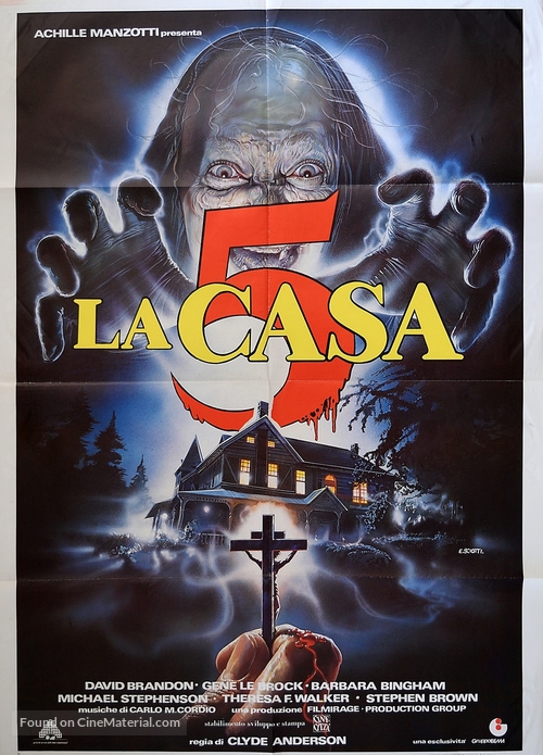 La casa 5 - Italian Movie Poster