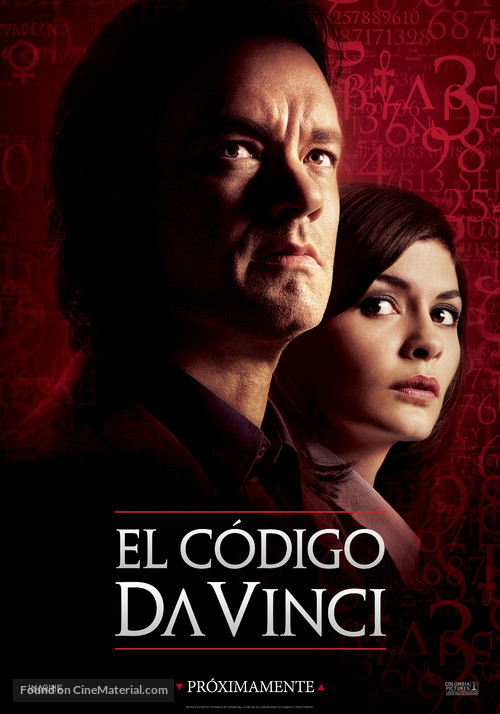 The Da Vinci Code - Argentinian Movie Poster