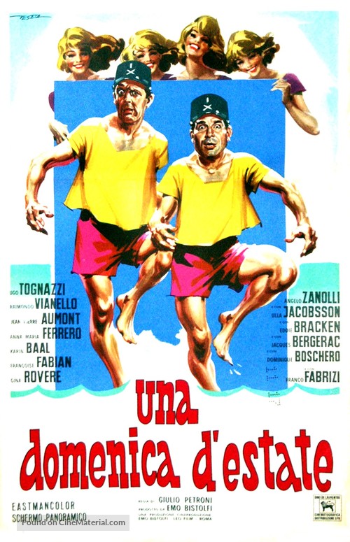 Una domenica d&#039;estate - Italian Movie Poster