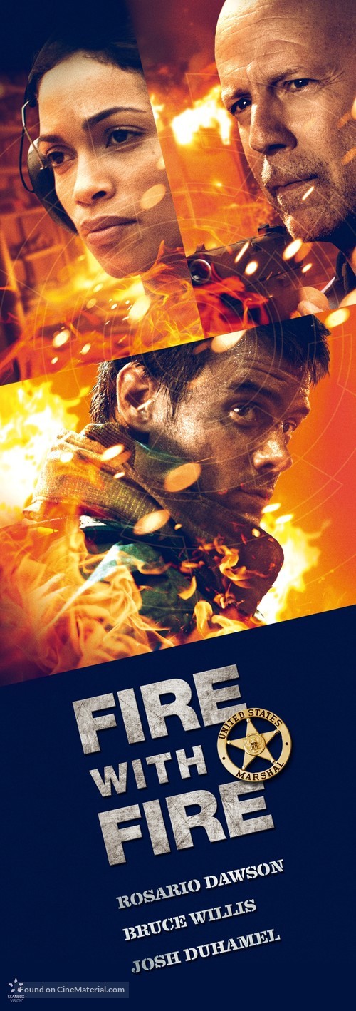 Fire with Fire - Swedish Movie Poster