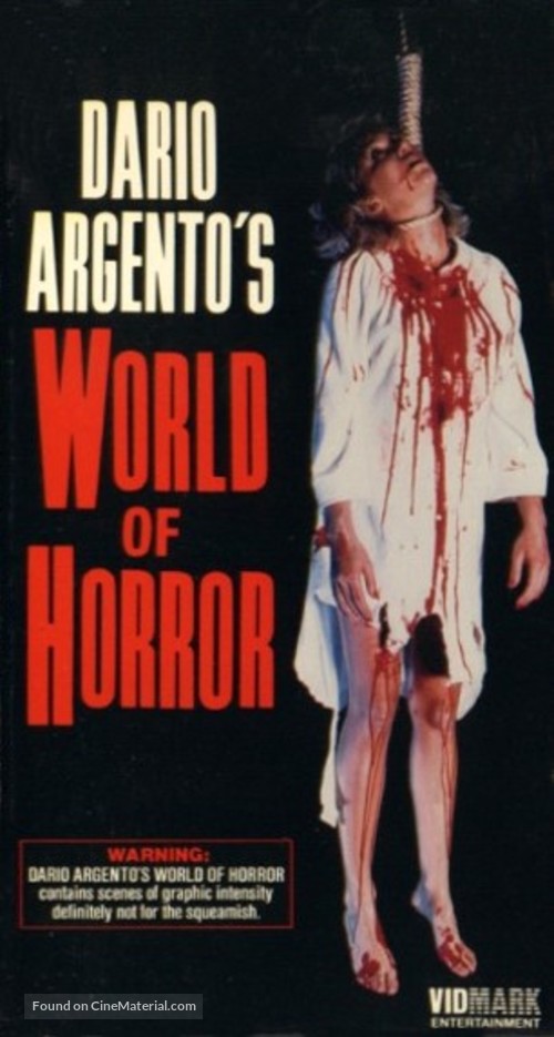 Il mondo dell&#039;orrore di Dario Argento - Movie Cover