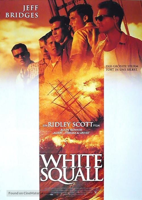 White Squall - German Movie Poster