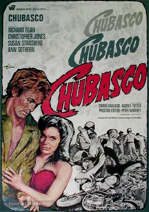 Chubasco - German Movie Poster