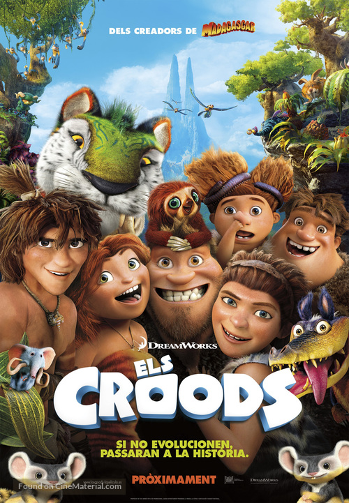 The Croods - Andorran Movie Poster