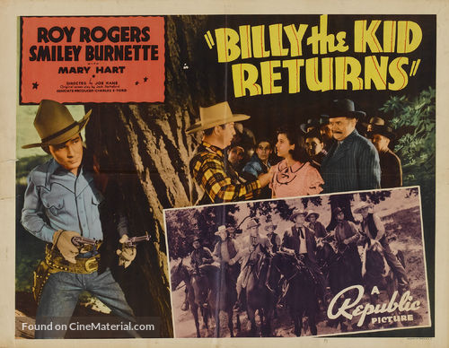 Billy the Kid Returns - Movie Poster