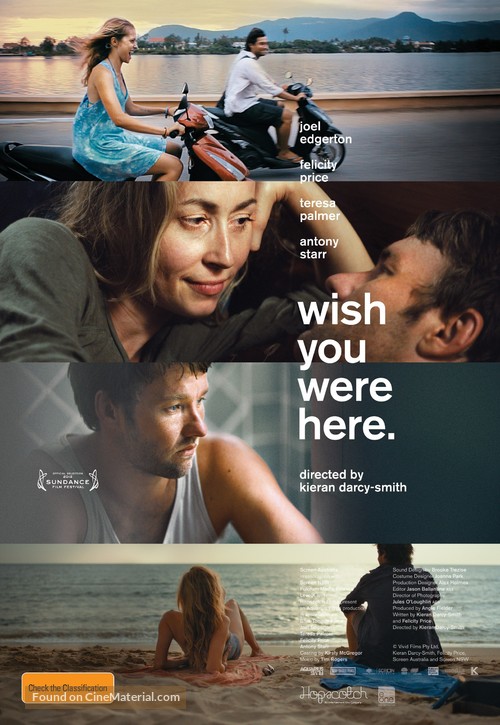 Wish You Were Here - Australian Movie Poster