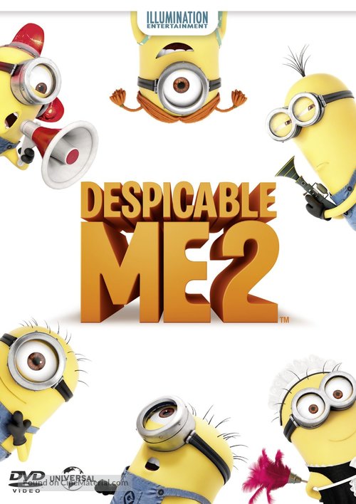 Despicable Me 2 - DVD movie cover