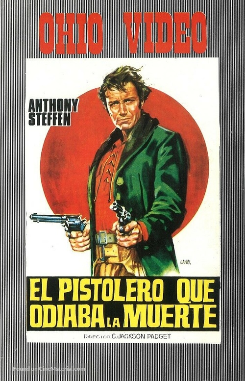 Il pistolero segnato da Dio - Spanish VHS movie cover