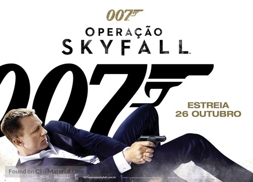 Skyfall - Brazilian Movie Poster