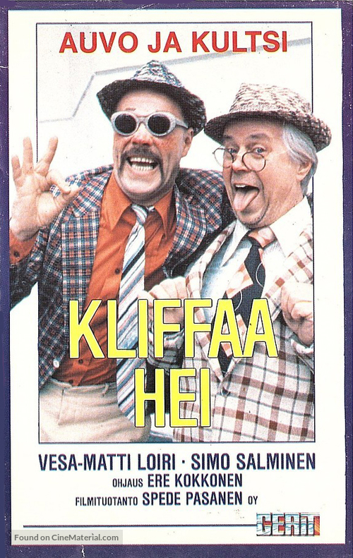 Hei kliffaa hei! - Finnish VHS movie cover