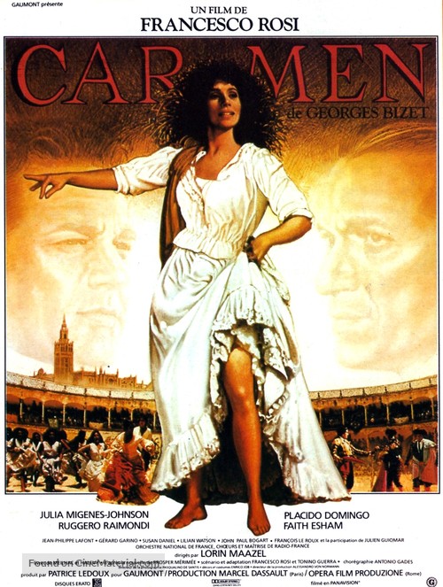 Carmen - French Movie Poster