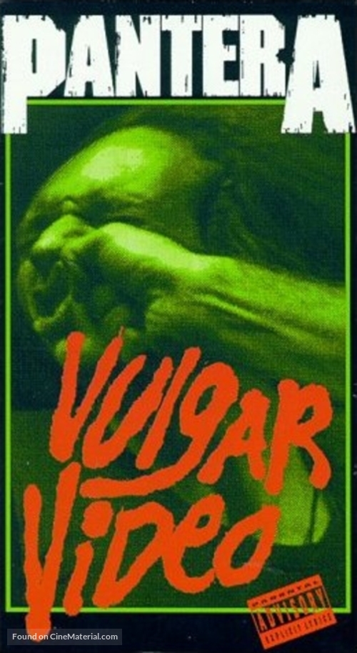 Pantera - Vulgar Video - Movie Cover