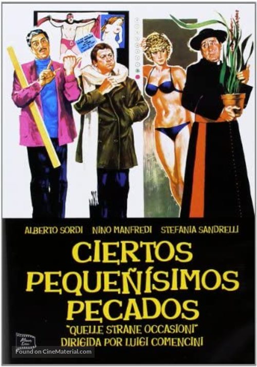 Quelle strane occasioni - Spanish Movie Poster