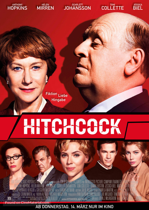 Hitchcock - German Movie Poster