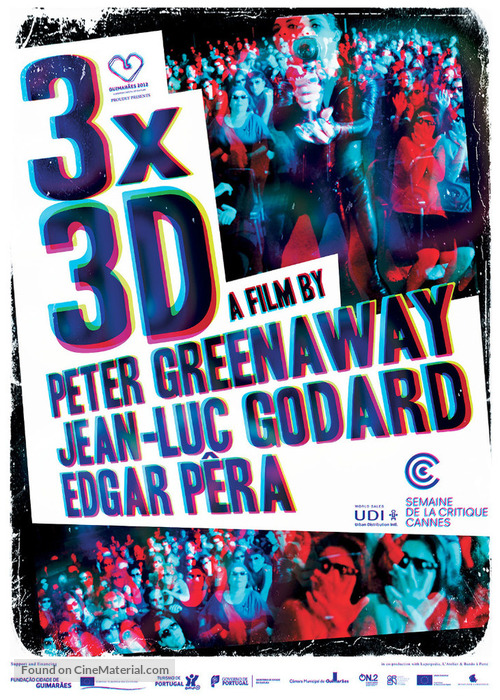 3x3D - French Movie Poster