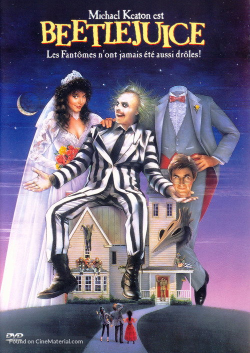 Beetle Juice - French DVD movie cover