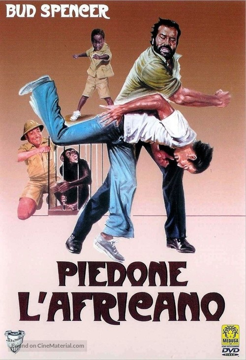 Piedone l&#039;africano - Italian DVD movie cover