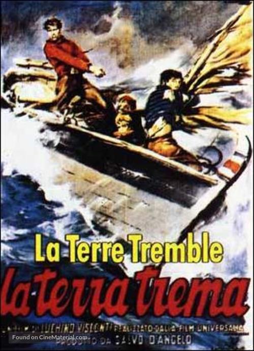 La terra trema: Episodio del mare - French Movie Poster