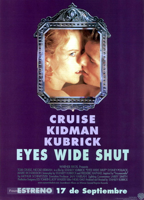 Eyes Wide Shut - Spanish Movie Poster