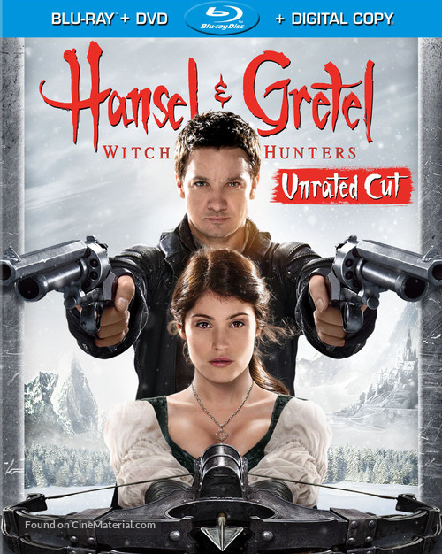 Hansel &amp; Gretel: Witch Hunters - Blu-Ray movie cover