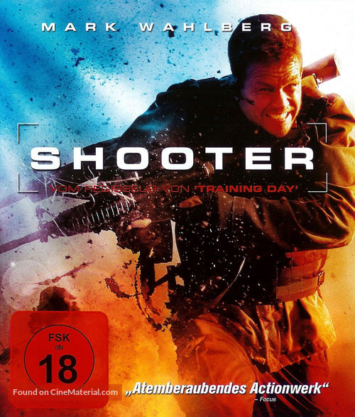 Shooter - German Blu-Ray movie cover
