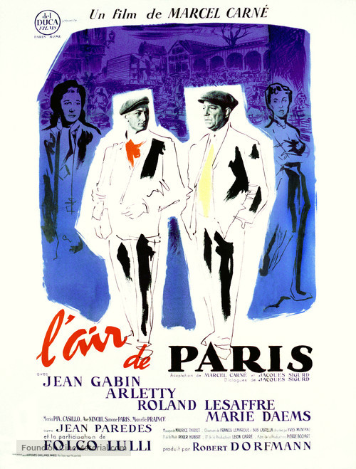 L&#039;air de Paris - French Movie Poster