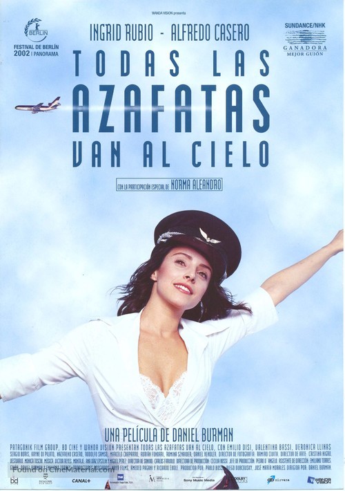 Todas las azafatas van al cielo - Spanish Movie Poster