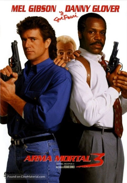 Lethal Weapon 3 - Mexican DVD movie cover