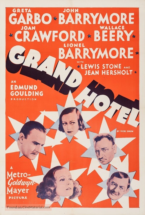 Grand Hotel - Movie Poster