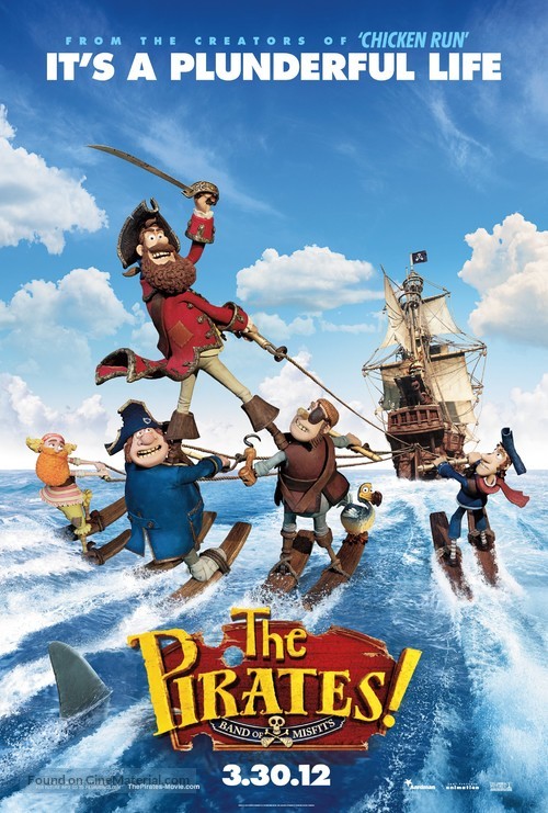 The Pirates! Band of Misfits - Movie Poster