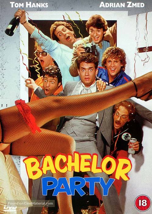 Bachelor Party - British DVD movie cover