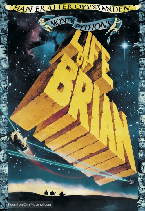 Life Of Brian - Norwegian Movie Poster