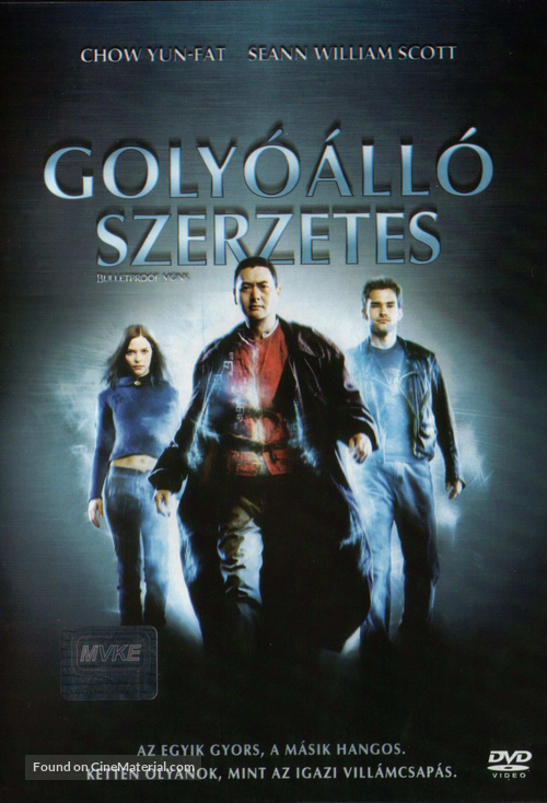 Bulletproof Monk - Hungarian DVD movie cover