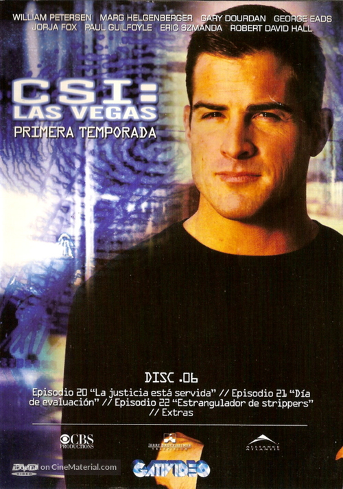 &quot;CSI: Crime Scene Investigation&quot; - Argentinian DVD movie cover
