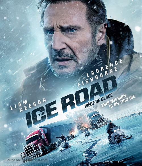 The Ice Road - Canadian Blu-Ray movie cover